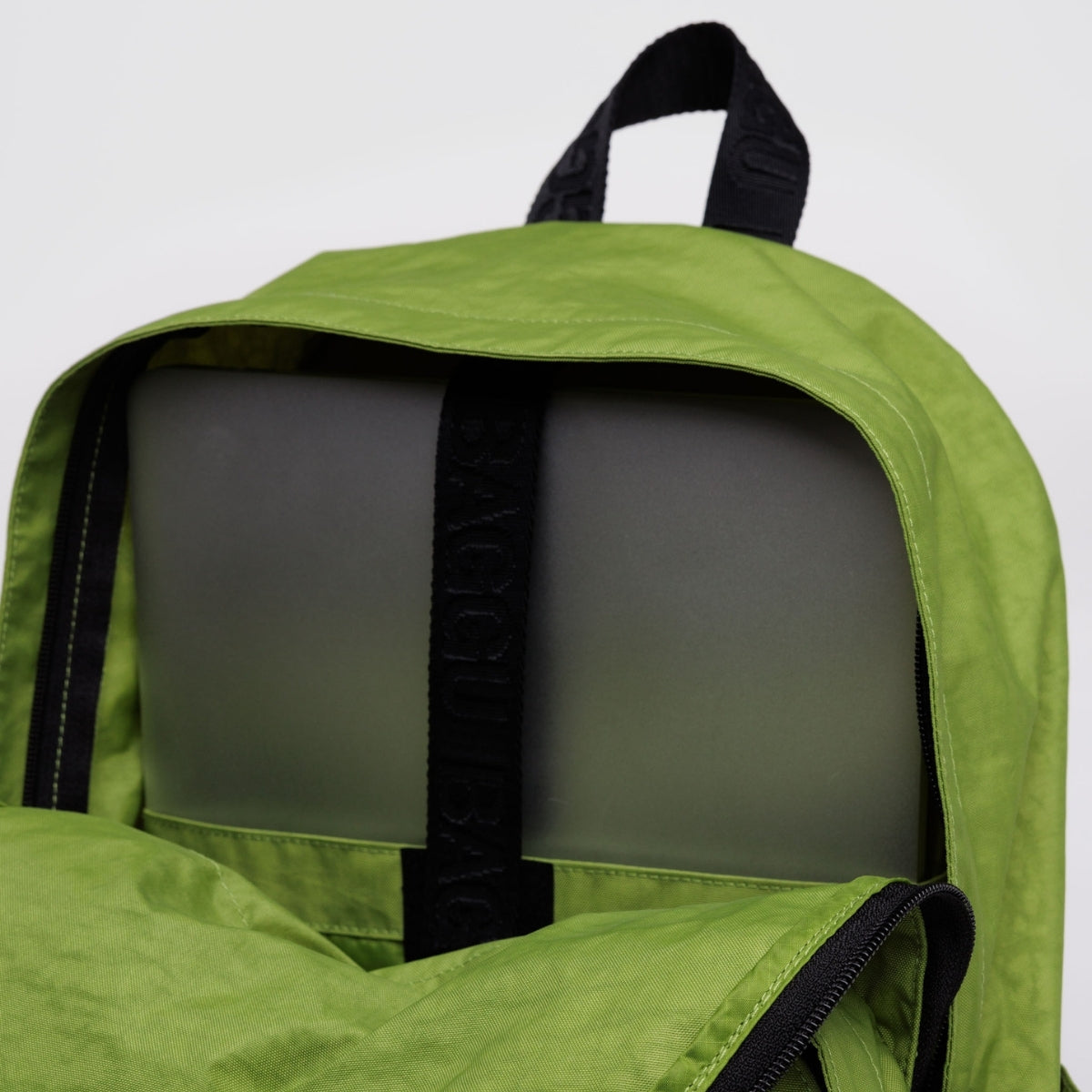 Baggu Large Nylon Backpack in Green Juice