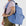 Baggu Large Nylon Backpack in Pansy Blue