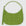 Baggu Large Nylon Crescent Bag in Green Juice