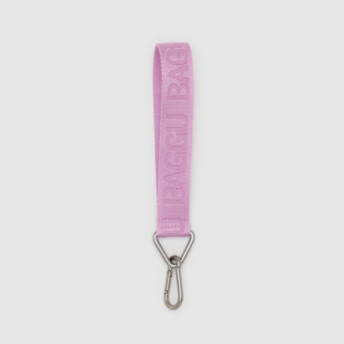 Baggu Logo Keychain in Peony