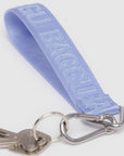 Baggu Logo Keychain in French Blue