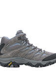 Merrell Women's Moab 3 Mid Waterproof in Granite (Wide Width)