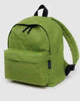 Baggu Medium Nylon Backpack in Green Juice