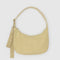 Baggu Medium Nylon Crescent Bag in Butter