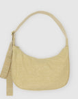 Baggu Medium Nylon Crescent Bag in Butter