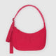 Baggu Medium Nylon Crescent Bag in Candy Apple