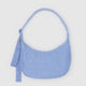 Baggu Medium Nylon Crescent Bag in French Blue