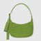 Baggu Medium Nylon Crescent Bag in Green Juice