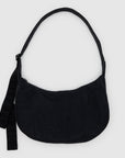 Baggu Medium Nylon Crescent Bag in Black