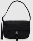 Baggu Nylon Messenger Bag in Black