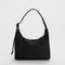 Baggu Mini Nylon Shoulder Bag in Black