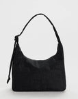 Baggu Mini Nylon Shoulder Bag in Black