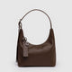 Baggu Mini Recycled Leather Shoulder Bag in Brown