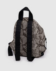 Baggu Mini Nylon Backpack in Snakeskin