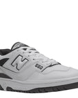 New Balance Men's 550 in White with Black