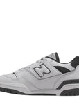 New Balance Men's 550 in White with Black