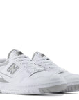 New Balance Women's 550 in White with Raincloud