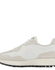 New Balance Men's 327 in Sea Salt with White and Black