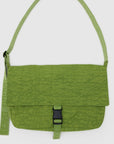 Baggu Nylon Messenger Bag in Green Juice