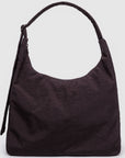 Baggu Nylon Shoulder Bag in Chocolate Plum