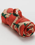 Baggu Puffy Picnic Blanket in Strawberry