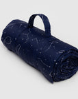 Baggu Puffy Picnic Blanket in Constellation Midnight