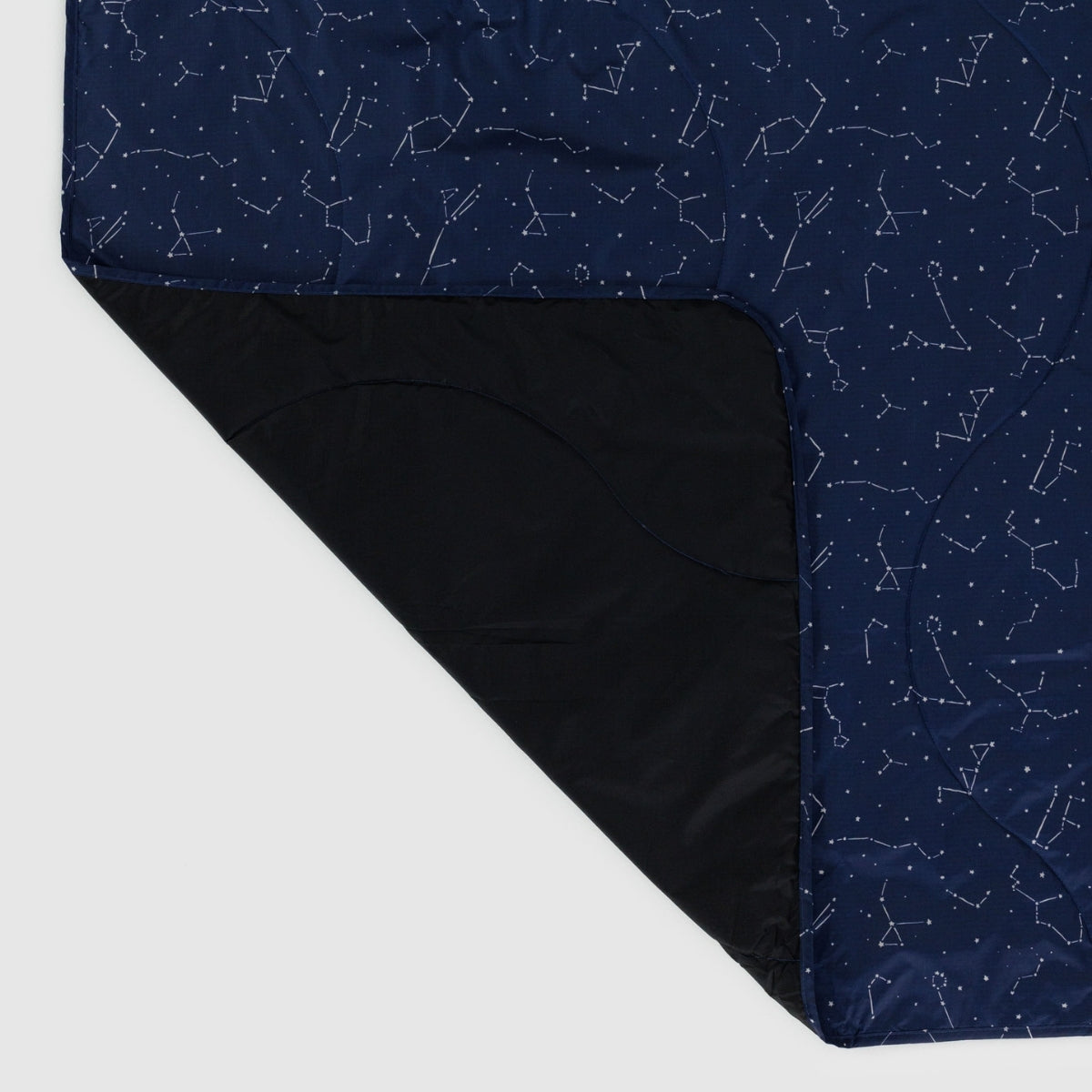 Baggu Puffy Picnic Blanket in Constellation Midnight