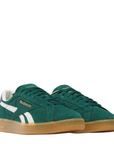 Reebok Men's Club C Grounds UK in Collegiate Green/Black/Gum