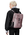 Rains Puffed Backpack Mini in Muse