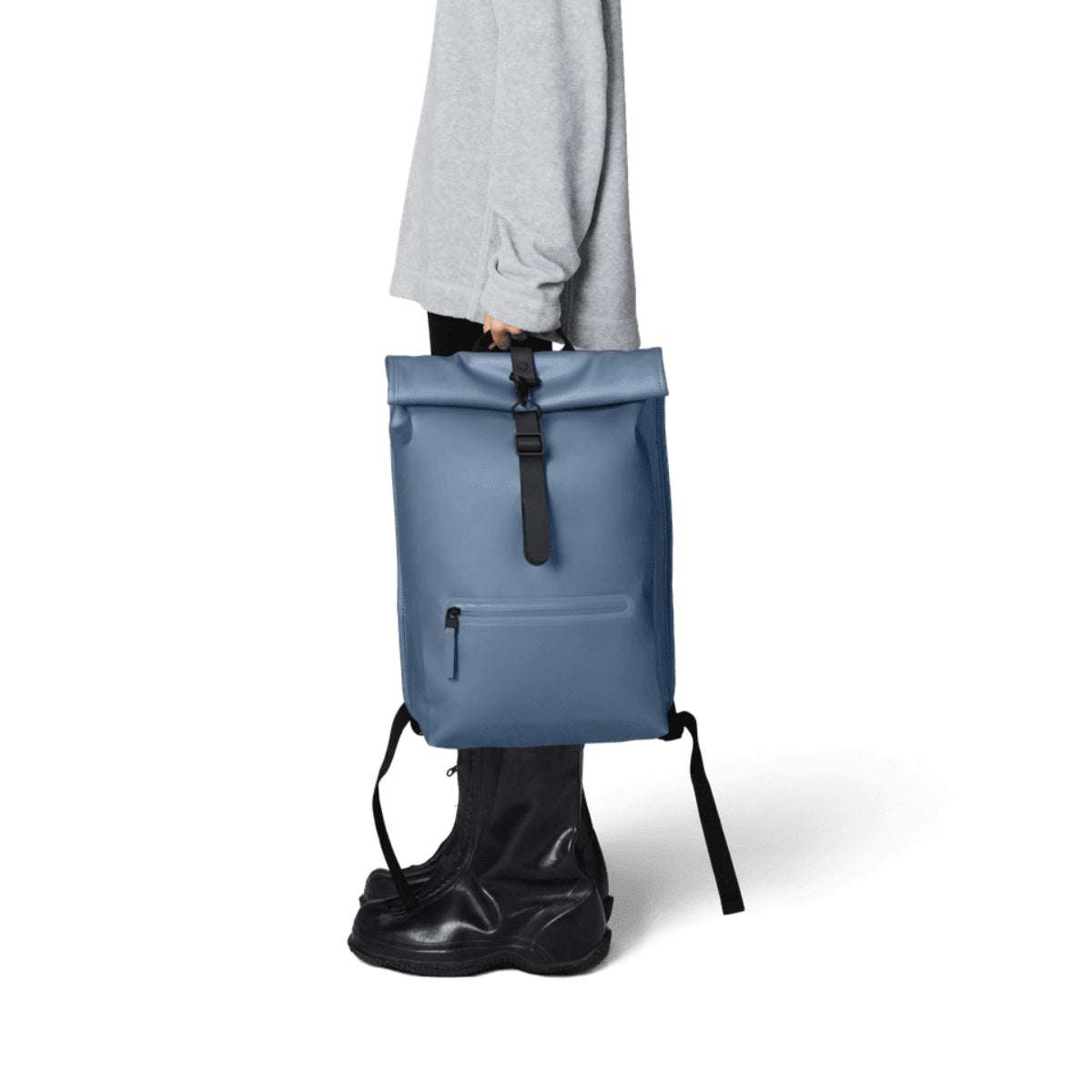 Rains Rolltop Rucksack in Bay