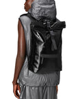 Rains Rolltop Rucksack in Night