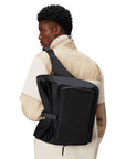 Rains Rolltop Commuter Bag in Black