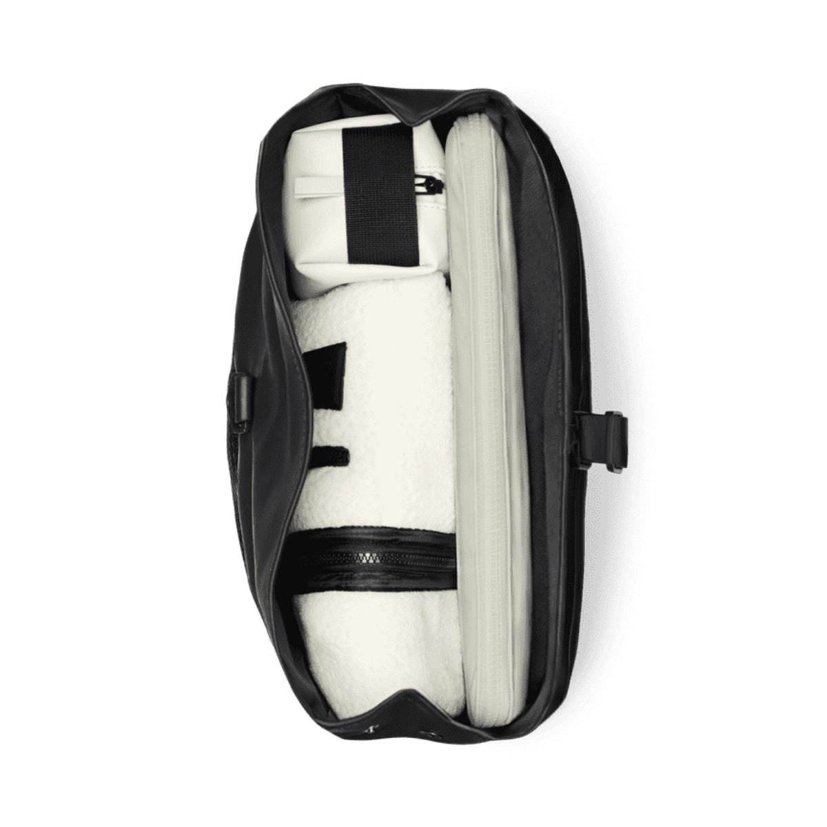 Rains Rolltop Commuter Bag in Black