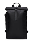 Rains Rolltop Rucksack Large in Black