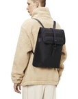 Rains Shield Rucksack in Black