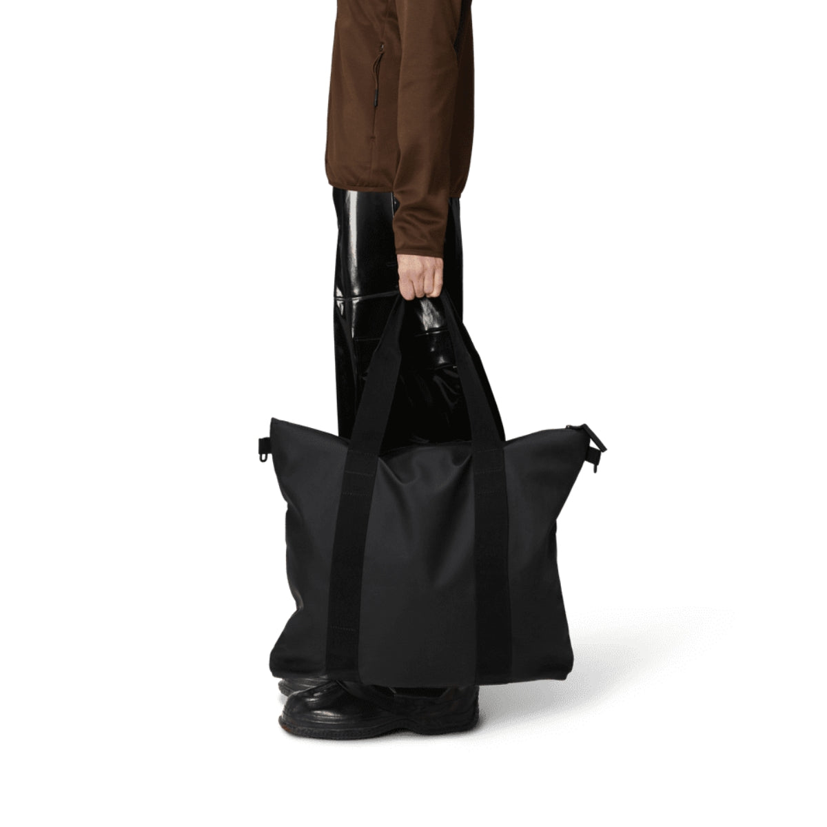 Rains Tote Bag in Black