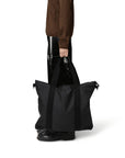 Rains Tote Bag in Black