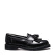 Solovair Tassel Loafer in Black Hi-Shine