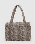 Baggu Small Cloud Carry-On in Snakeskin