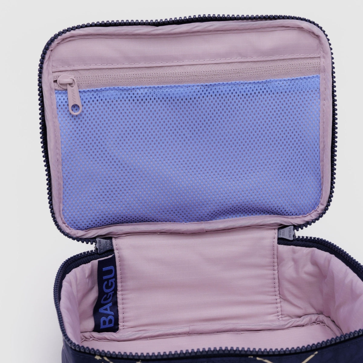 Baggu Small Cosmetic Case in Constellation Midnight