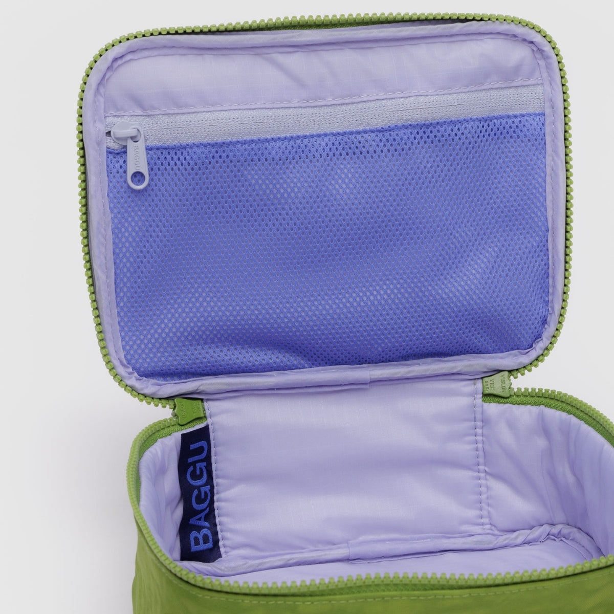 Baggu Small Cosmetic Case in Green Juice