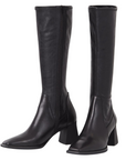 Vagabond Women's Hedda Tall Boots in Black Leather/Comb