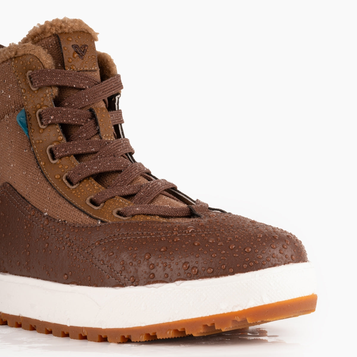 Vessi Men&#39;s Alta High Top in Dark Teak