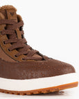 Vessi Men's Alta High Top in Dark Teak