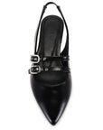 Alohas Women's Wren Leather Pumps in Black