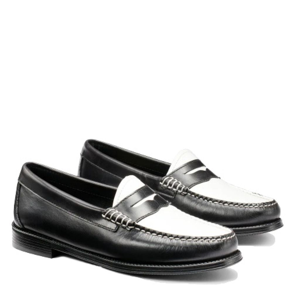 G.H. Bass Women&#39;s Whitney Easy Weejuns Loafer in Black/White