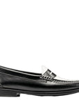 G.H. Bass Women's Whitney Easy Weejuns Loafer in Black/White