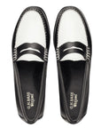 G.H. Bass Women's Whitney Easy Weejuns Loafer in Black/White