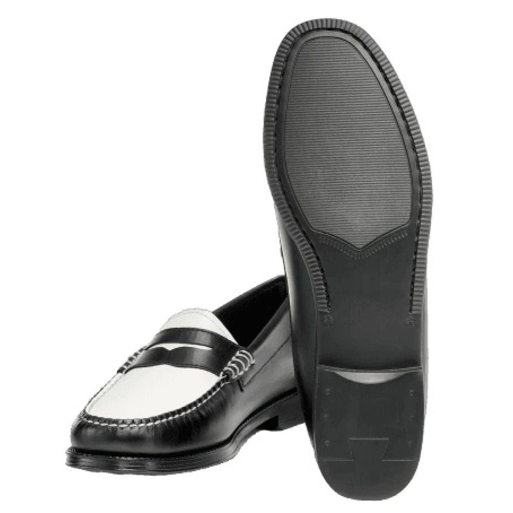 G.H. Bass Women&#39;s Whitney Easy Weejuns Loafer in Black/White