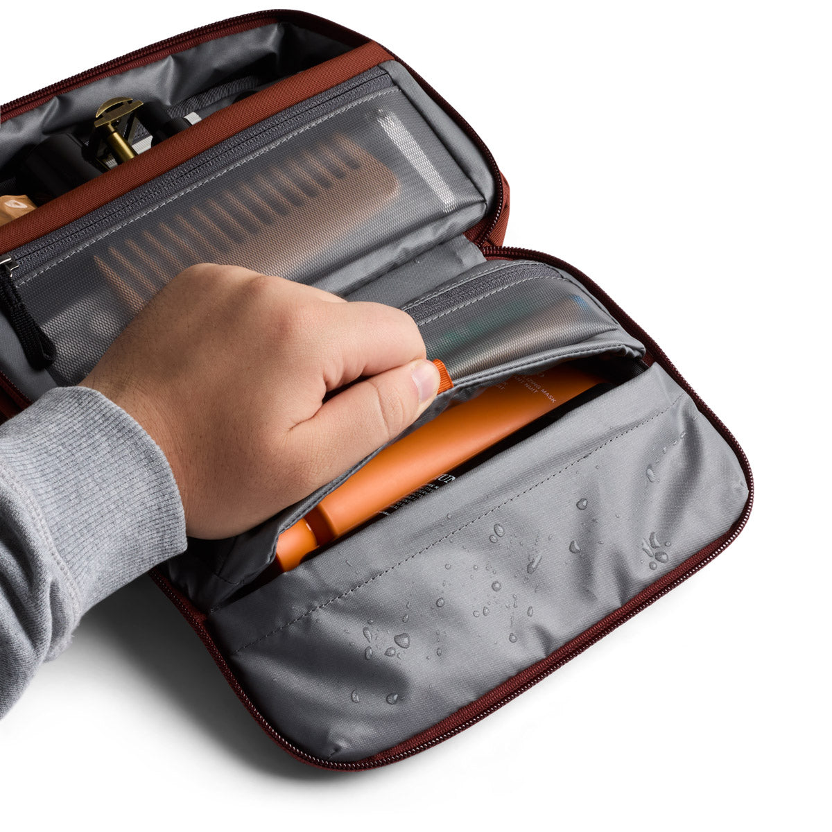 Bellroy Hanging Toiletry Kit in Clay